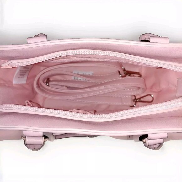 nwt ANK ROUGE Japan Pink Leather Bag with Bows Japanese Lolita Style Handbag - Picture 13 of 15